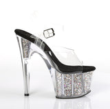 ADORE-708CG Pleaser - Pole dancing shoes, Stripper shoes, stripper heels, pole shoes uk, Lingerie, Sexy dress, stripper clothes, Pleaser, Demonia