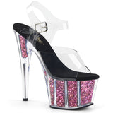 ADORE-708CG Pleaser - Pole dancing shoes, Stripper shoes, stripper heels, pole shoes uk, Lingerie, Sexy dress, stripper clothes, Pleaser, Demonia