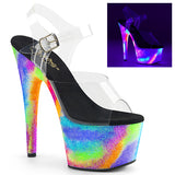 ADORE-708GXY Pleaser - Pole dancing shoes, Stripper shoes, stripper heels, pole shoes uk, Lingerie, Sexy dress, stripper clothes, Pleaser, Demonia