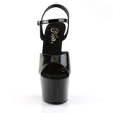 Black pleaser pole dancing shoes