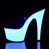 ADORE-701UV Pleaser - Pole dancing shoes, Stripper shoes, stripper heels, pole shoes uk, Lingerie, Sexy dress, stripper clothes, Pleaser, Demonia