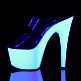 ADORE-702UV Pleaser - Pole dancing shoes, Stripper shoes, stripper heels, pole shoes uk, Lingerie, Sexy dress, stripper clothes, Pleaser, Demonia