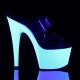 ADORE-702UV Pleaser - Pole dancing shoes, Stripper shoes, stripper heels, pole shoes uk, Lingerie, Sexy dress, stripper clothes, Pleaser, Demonia