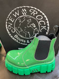 New Rock Ankle Boots - Green
