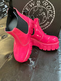 New Rock Ankle Boots - Pink